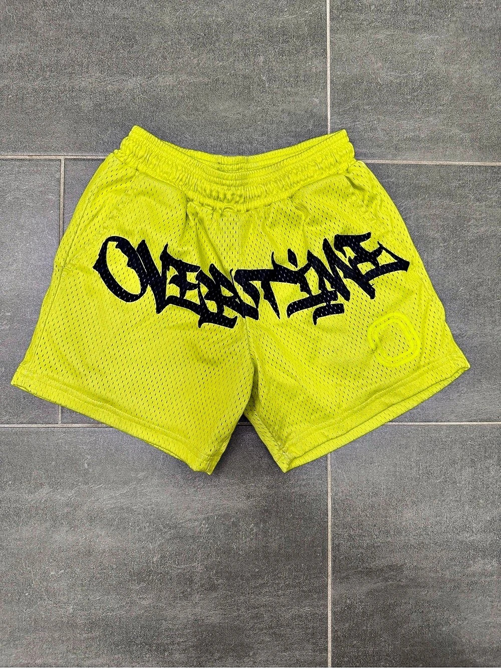 Overtime Vandal Spraypaint Mesh Shorts